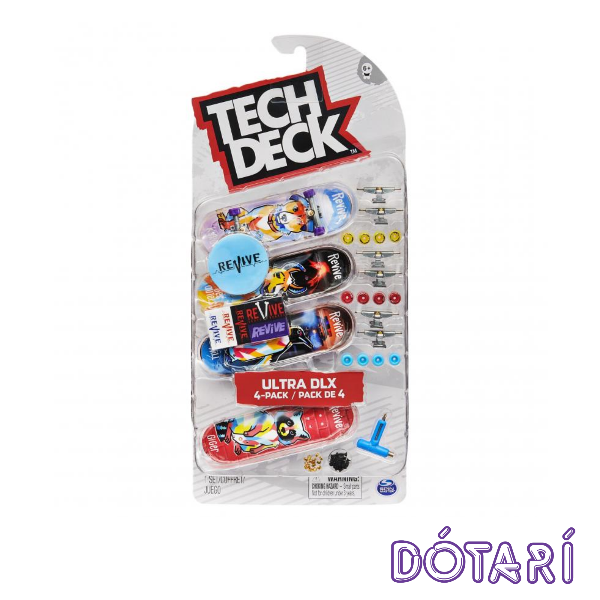 Tech Dech Deluxe 4 Pack