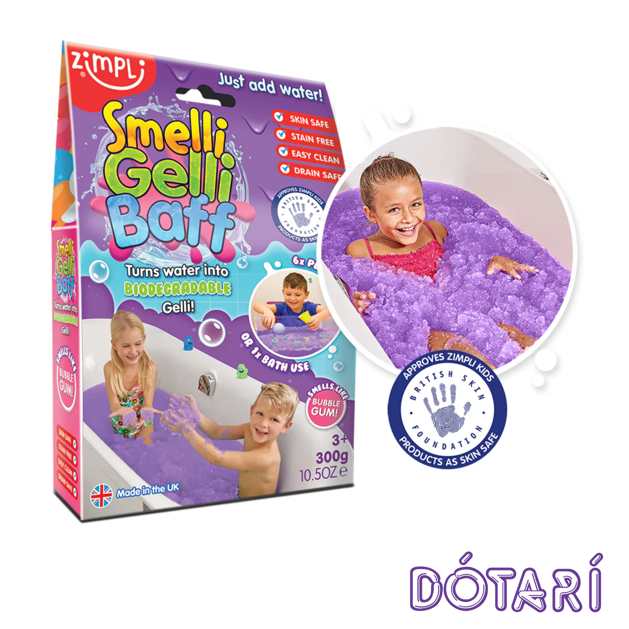 Smelly Gelly Baff - Bubble Gum