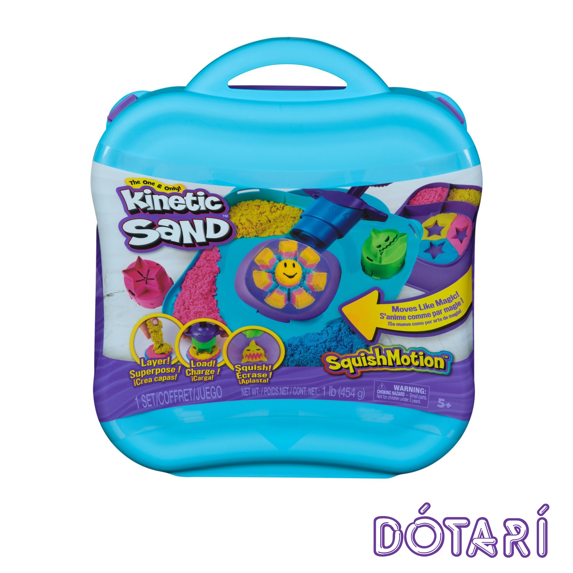 Kinetic Sand Squish Motion