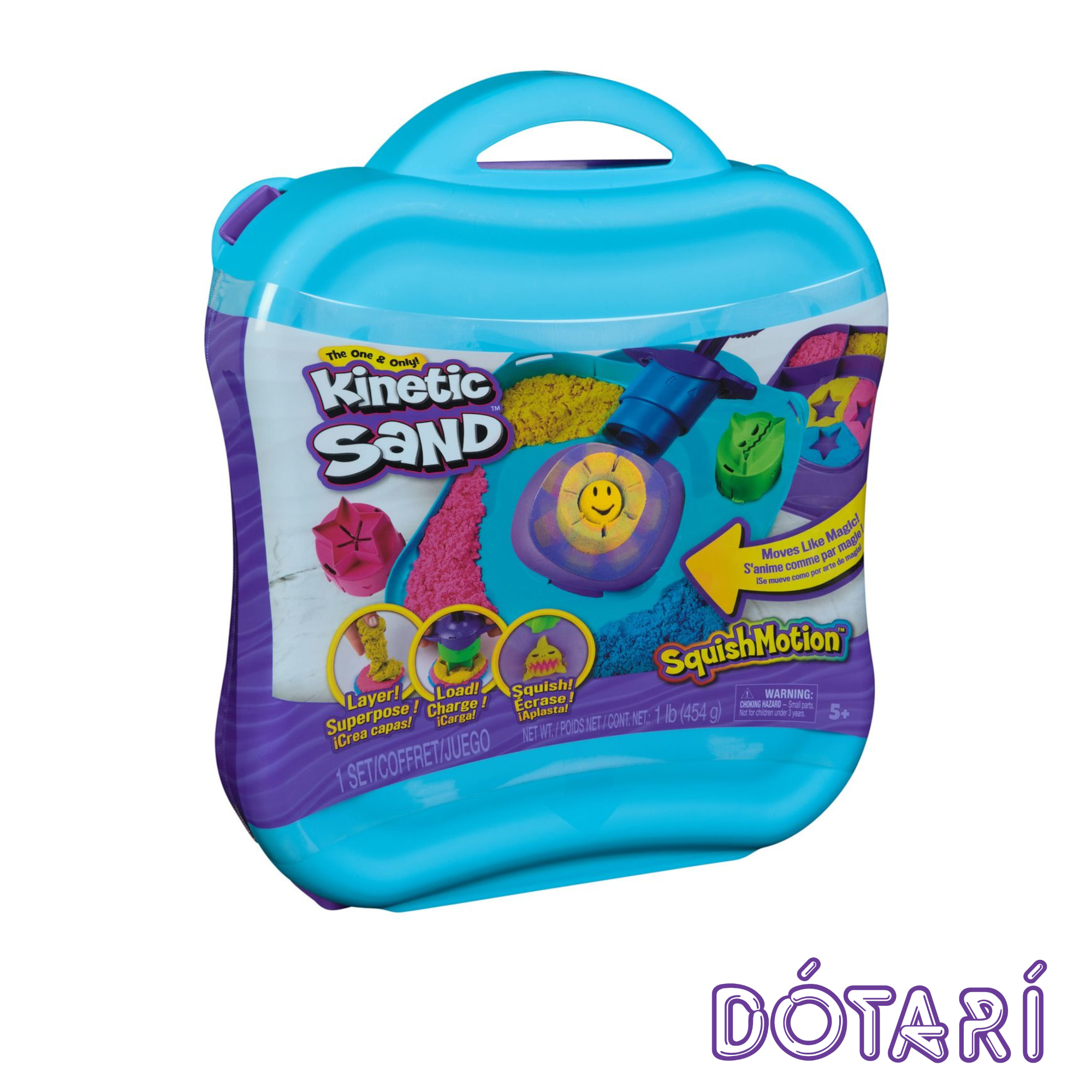 Kinetic Sand Squish Motion