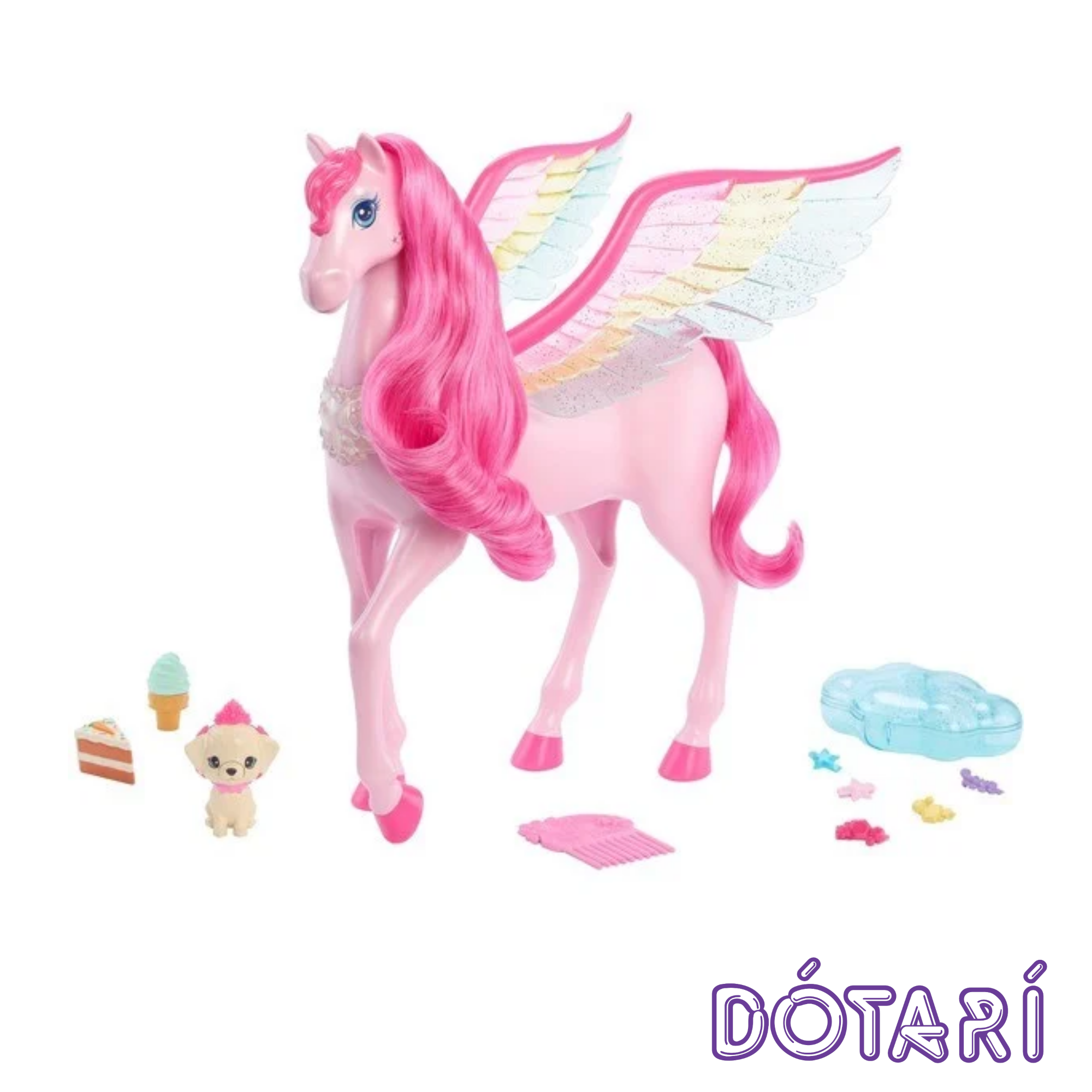 Barbie - Bleikur Ævintýra Hestur