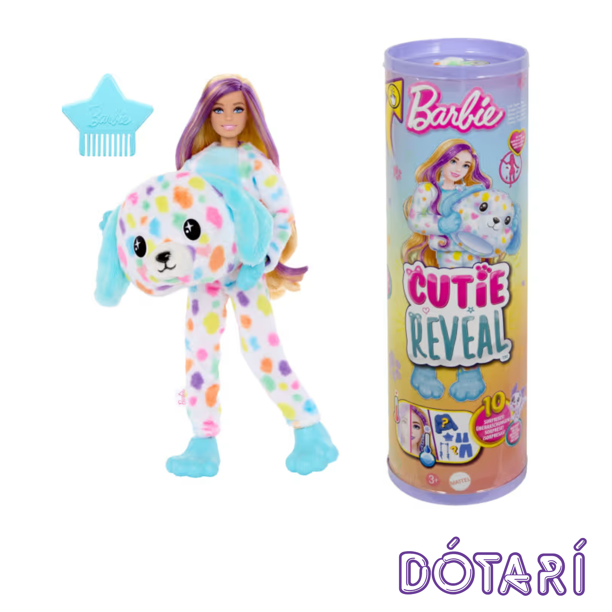 Barbie - Cutie Reveal (Fjólublá)