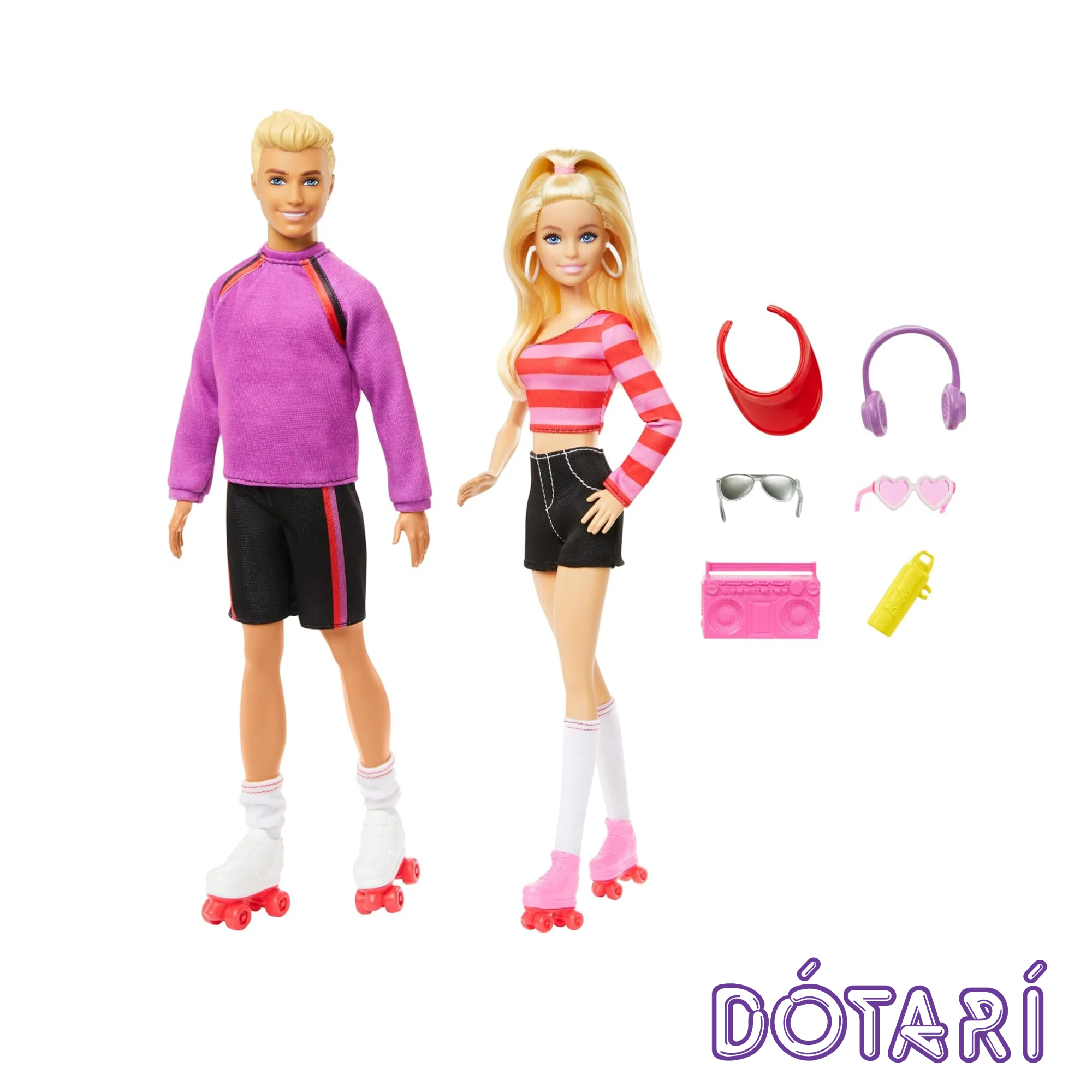 Barbie - Barbie og Ken Á Hjólaskautum