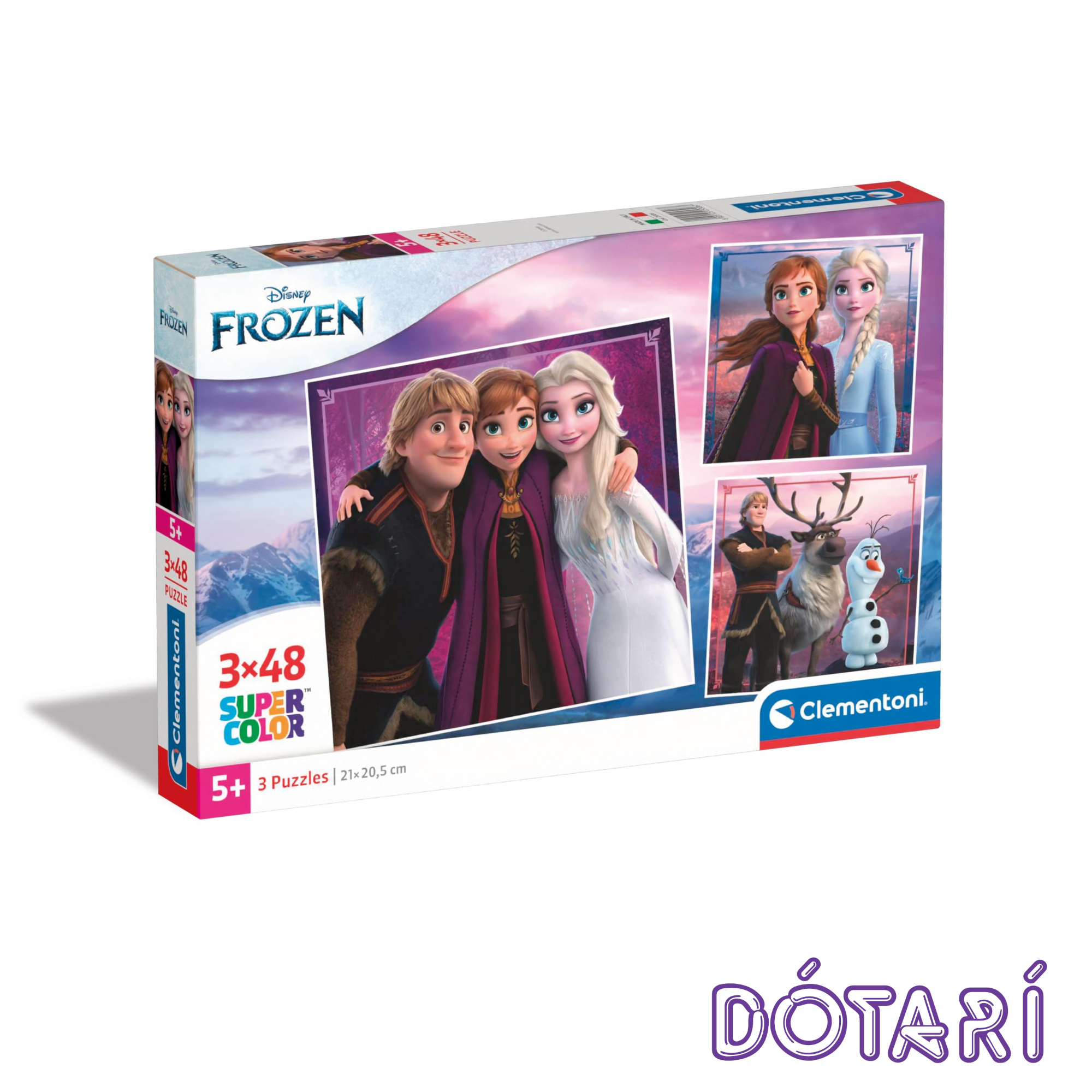 Frozen Púsl - 3x48