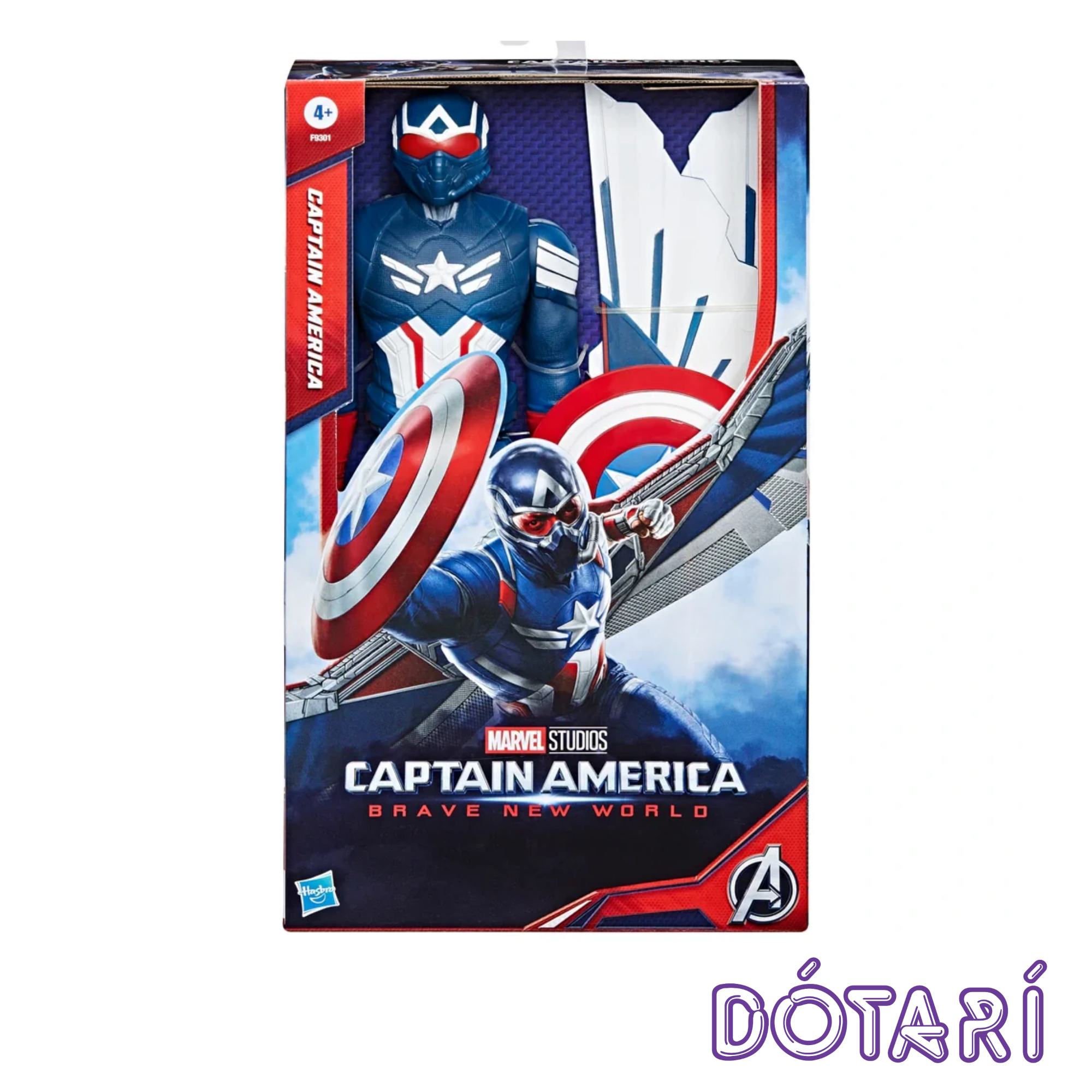 Marvel Avengers Titan Hero Series Captain America Deluxe - Brave New World
