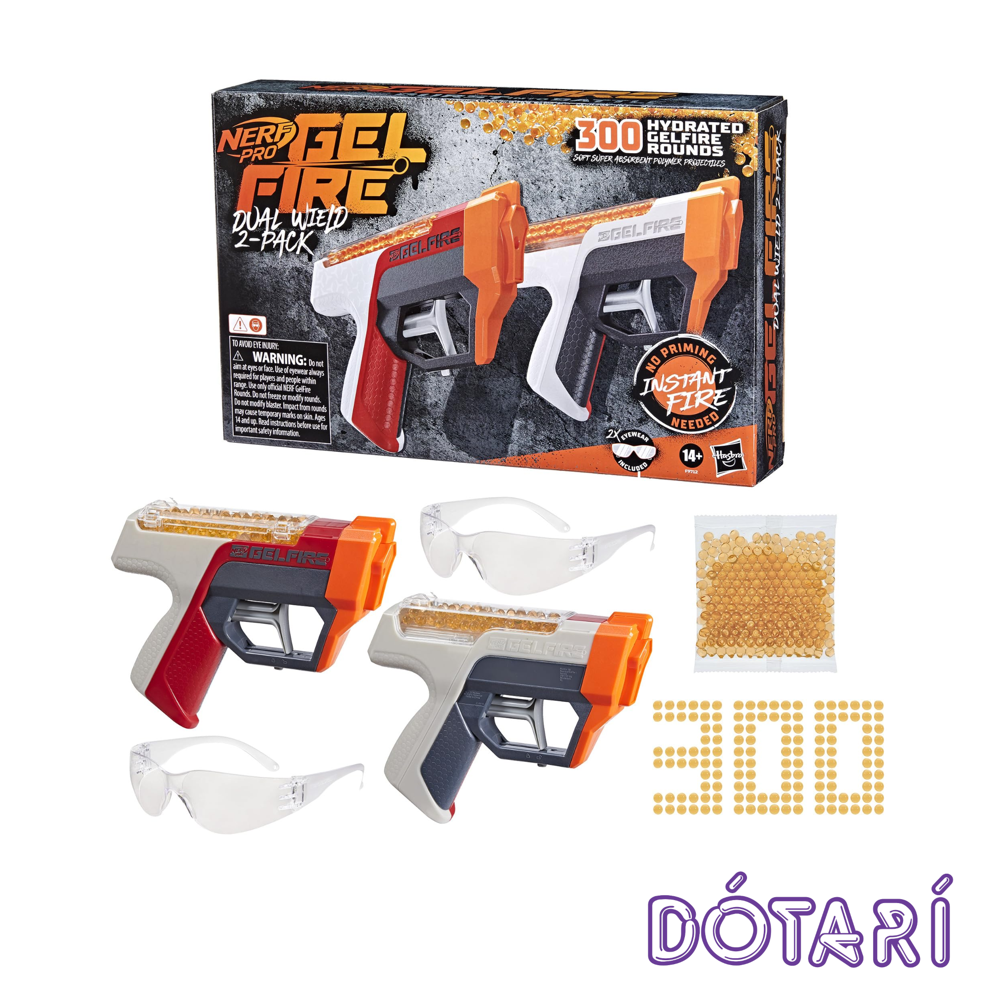 Nerf - Gelfire Dual Wield 2 Pack