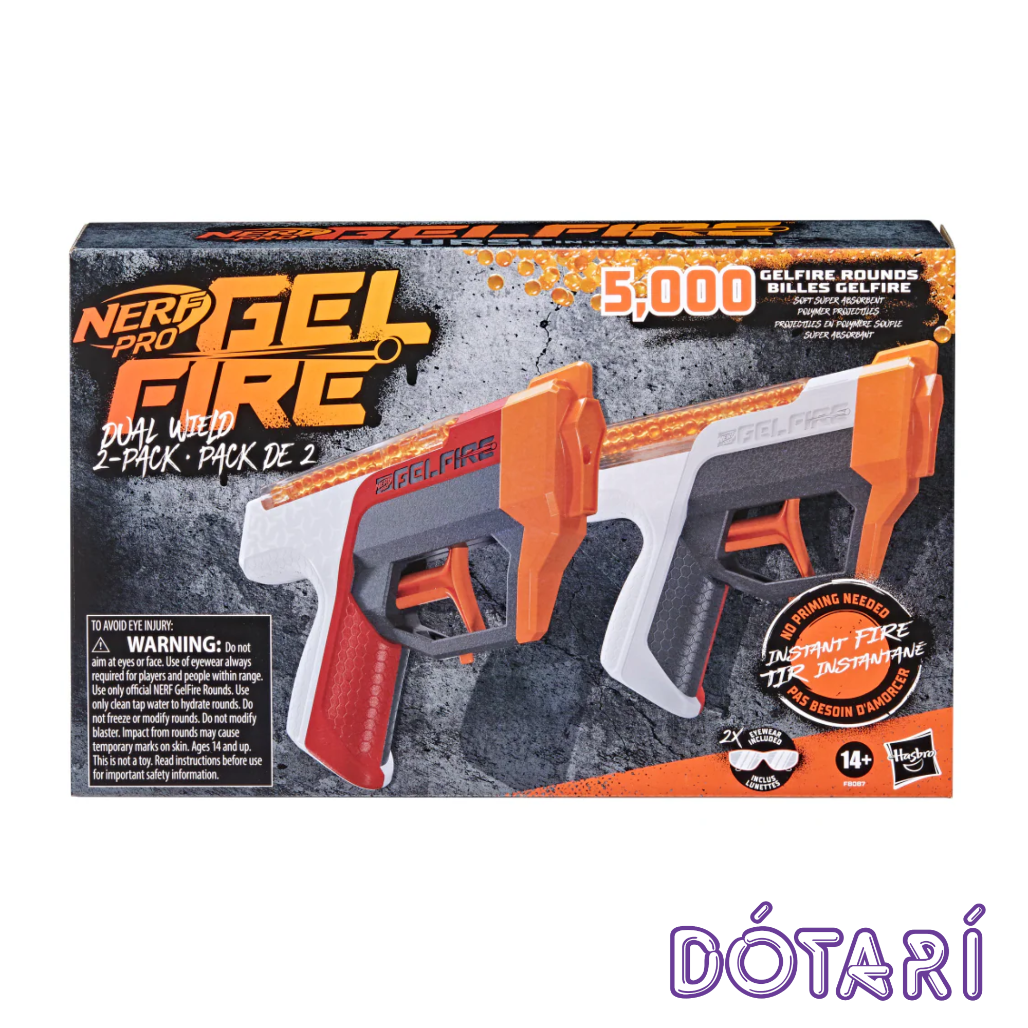 Nerf - Gelfire Dual Wield 2 Pack