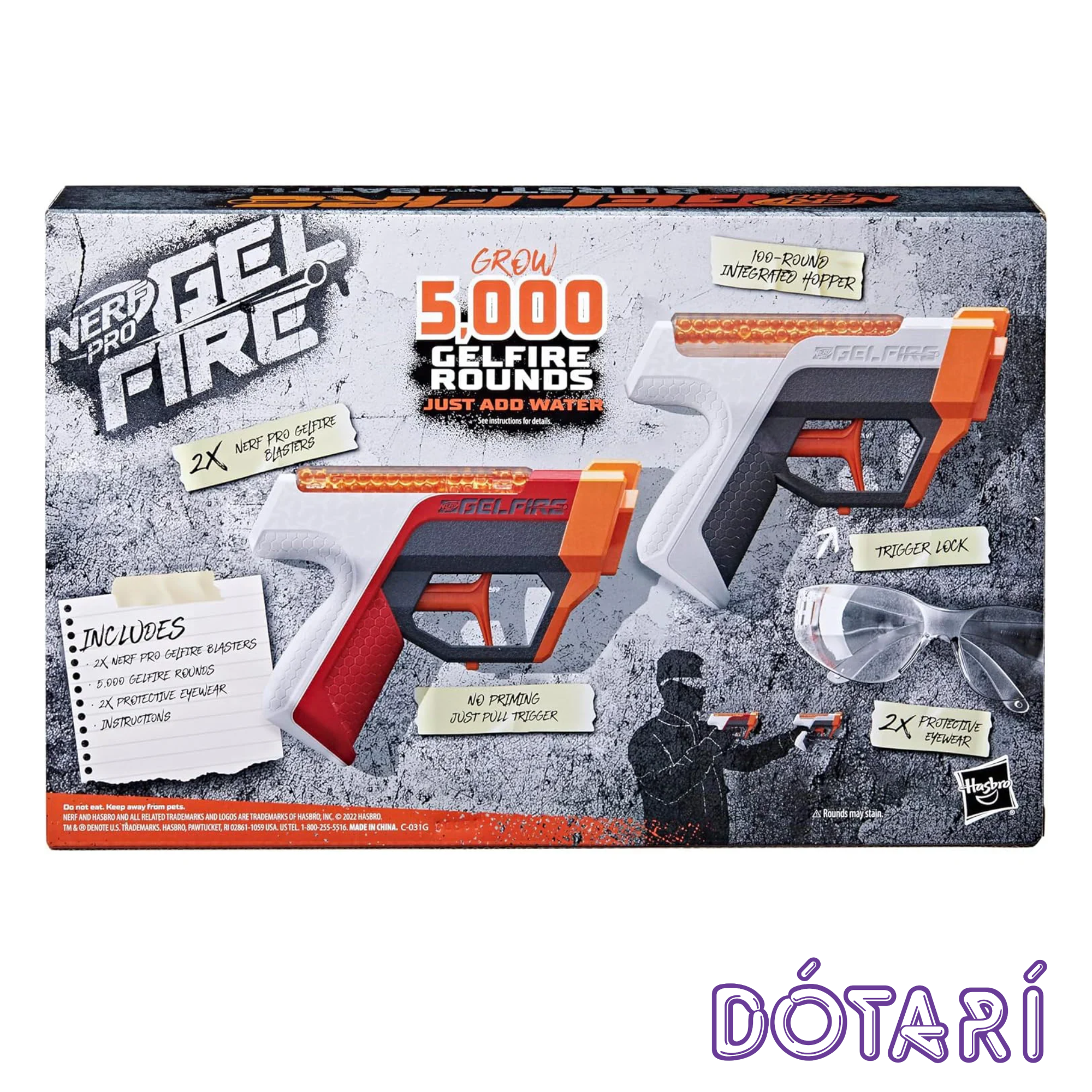 Nerf - Gelfire Dual Wield 2 Pack