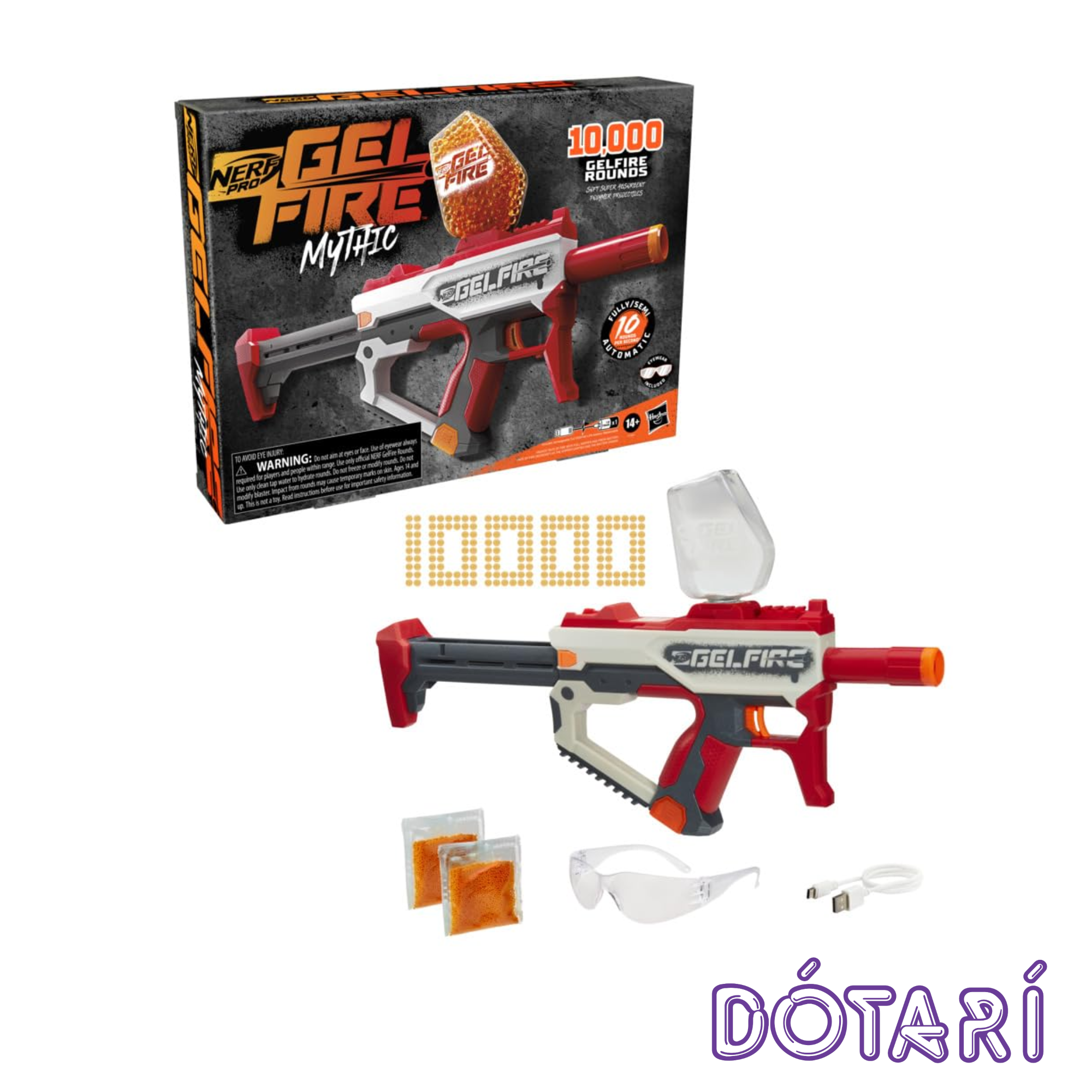 Nerf - Gelfire Mythical Blaster