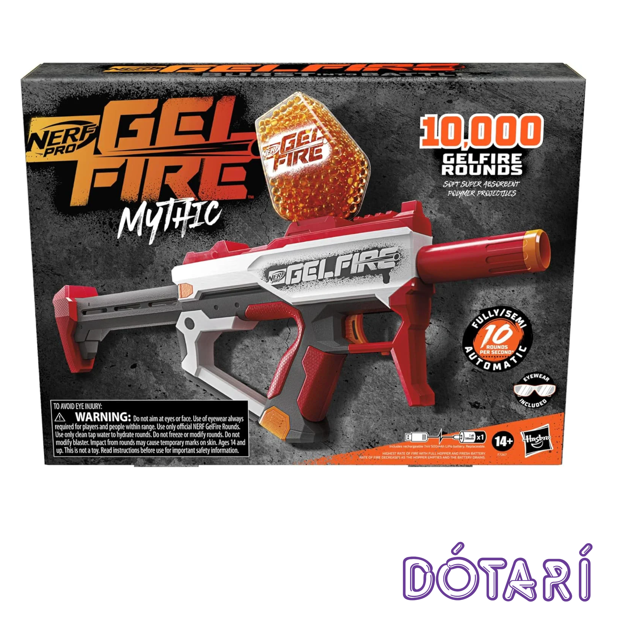 Nerf - Gelfire Mythical Blaster