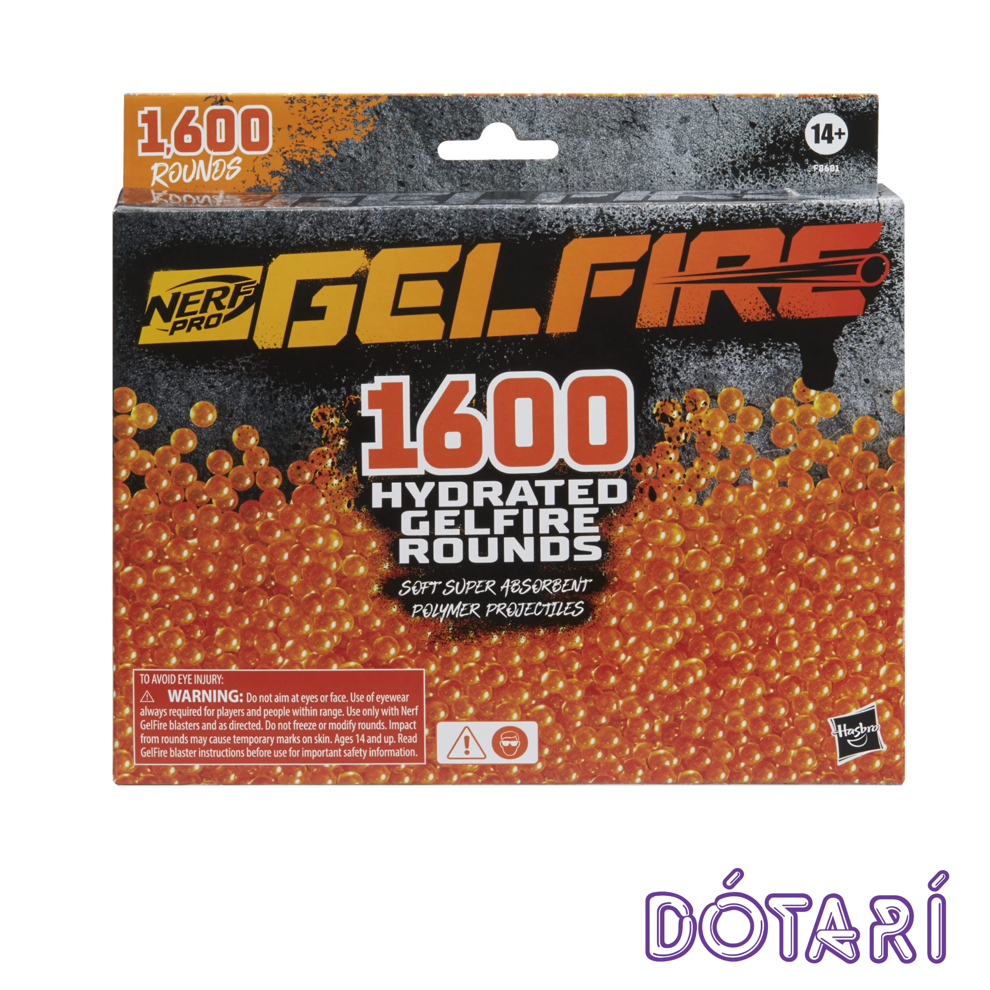 Nerf Gelfire 1600 Rounds