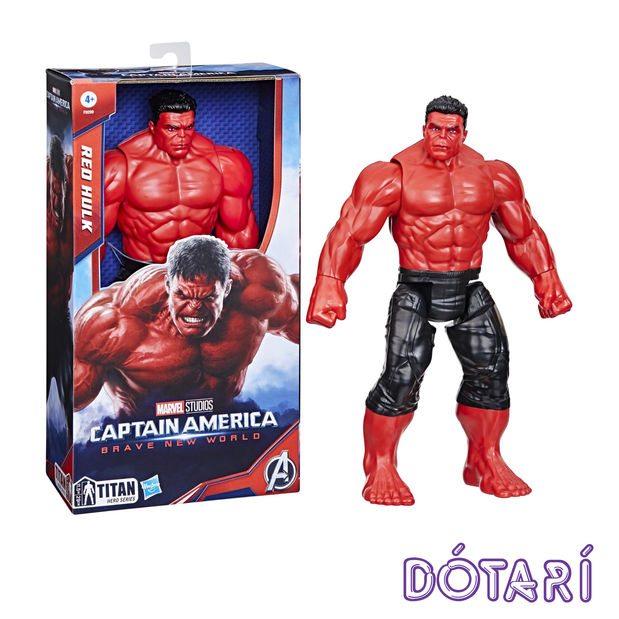 Marvel Avengers Titan Hero Deluxe - Red Hulk