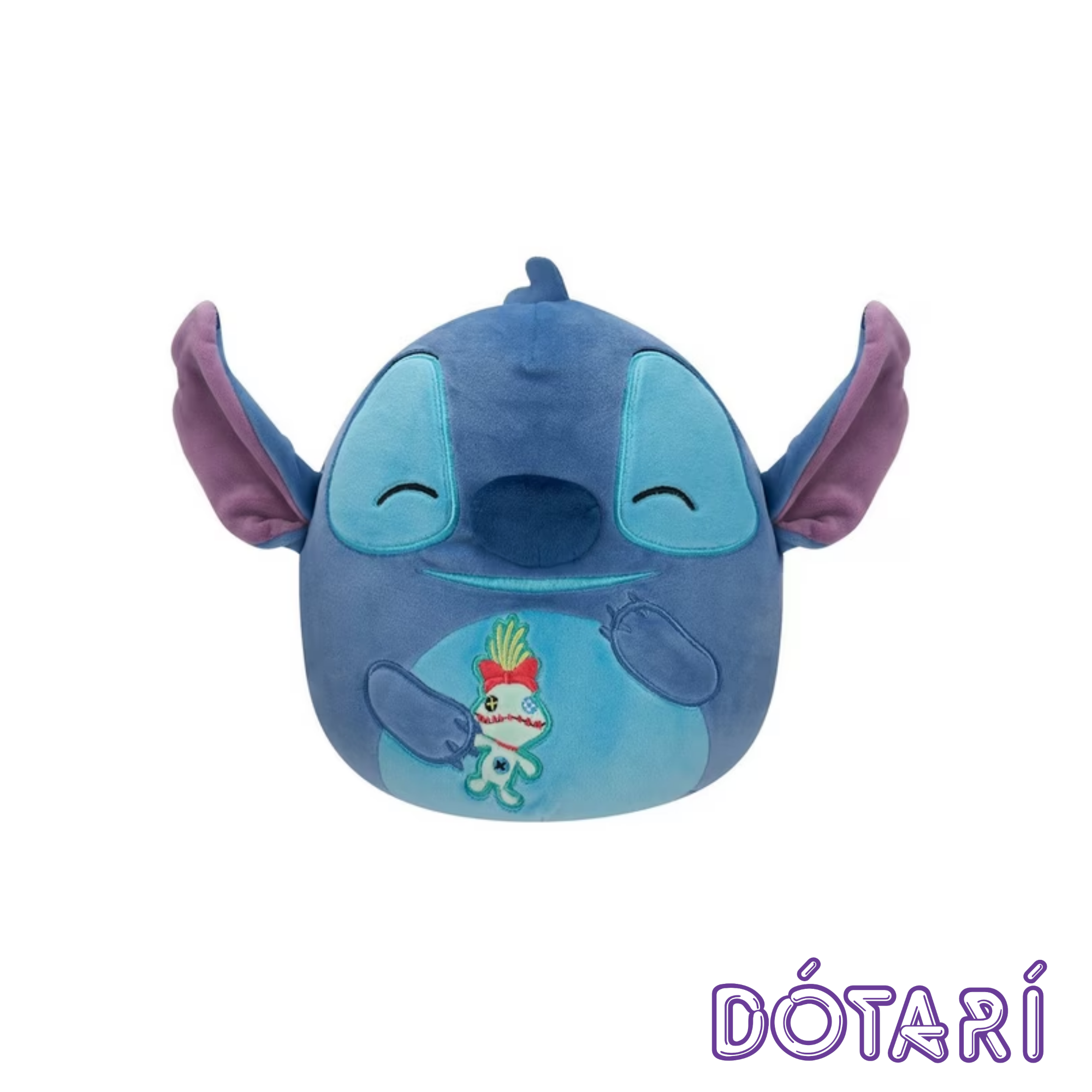 Squishmallow Stitch w/Doll  8"