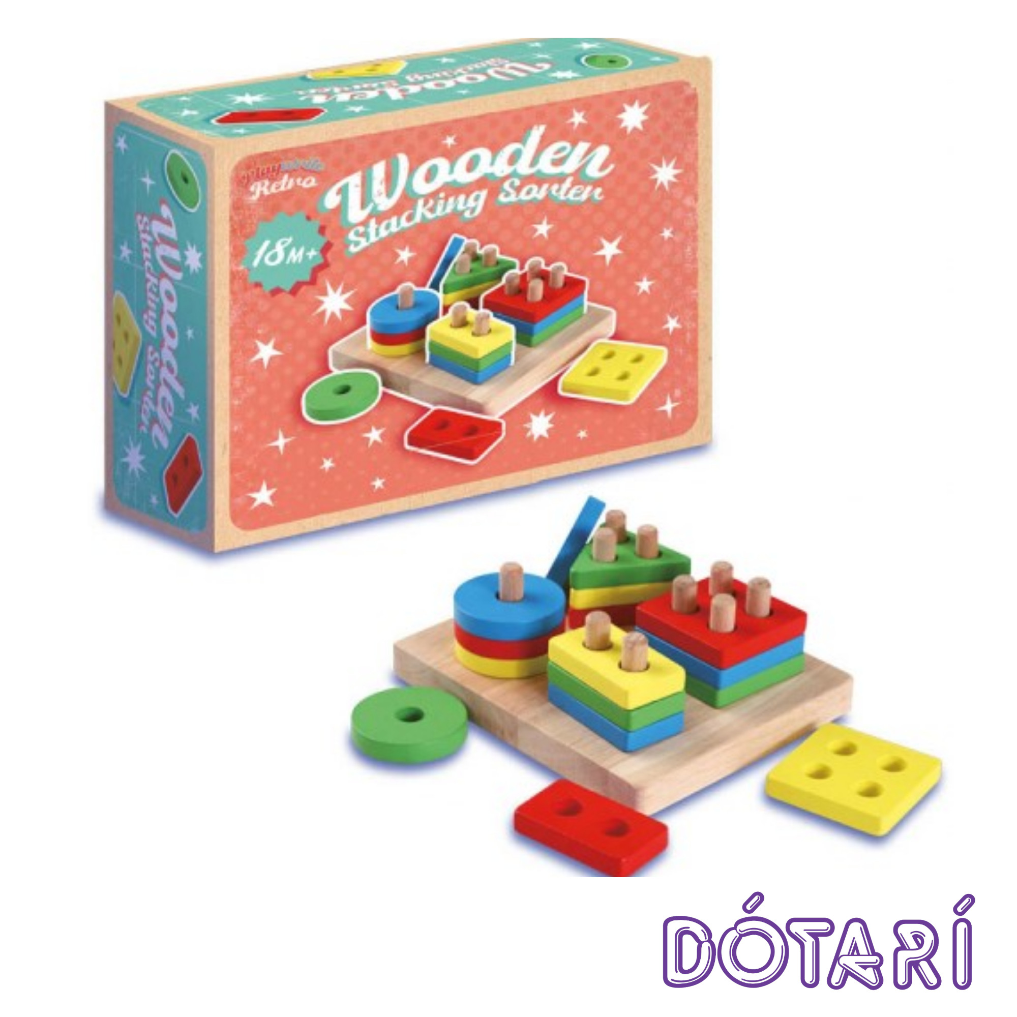 Wooden Stacking Sorter